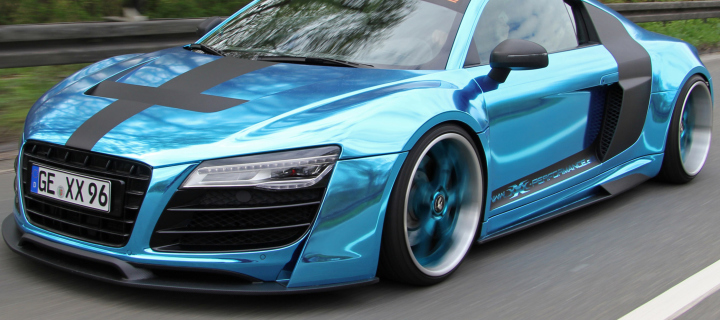 Audi R8 wallpaper 720x320