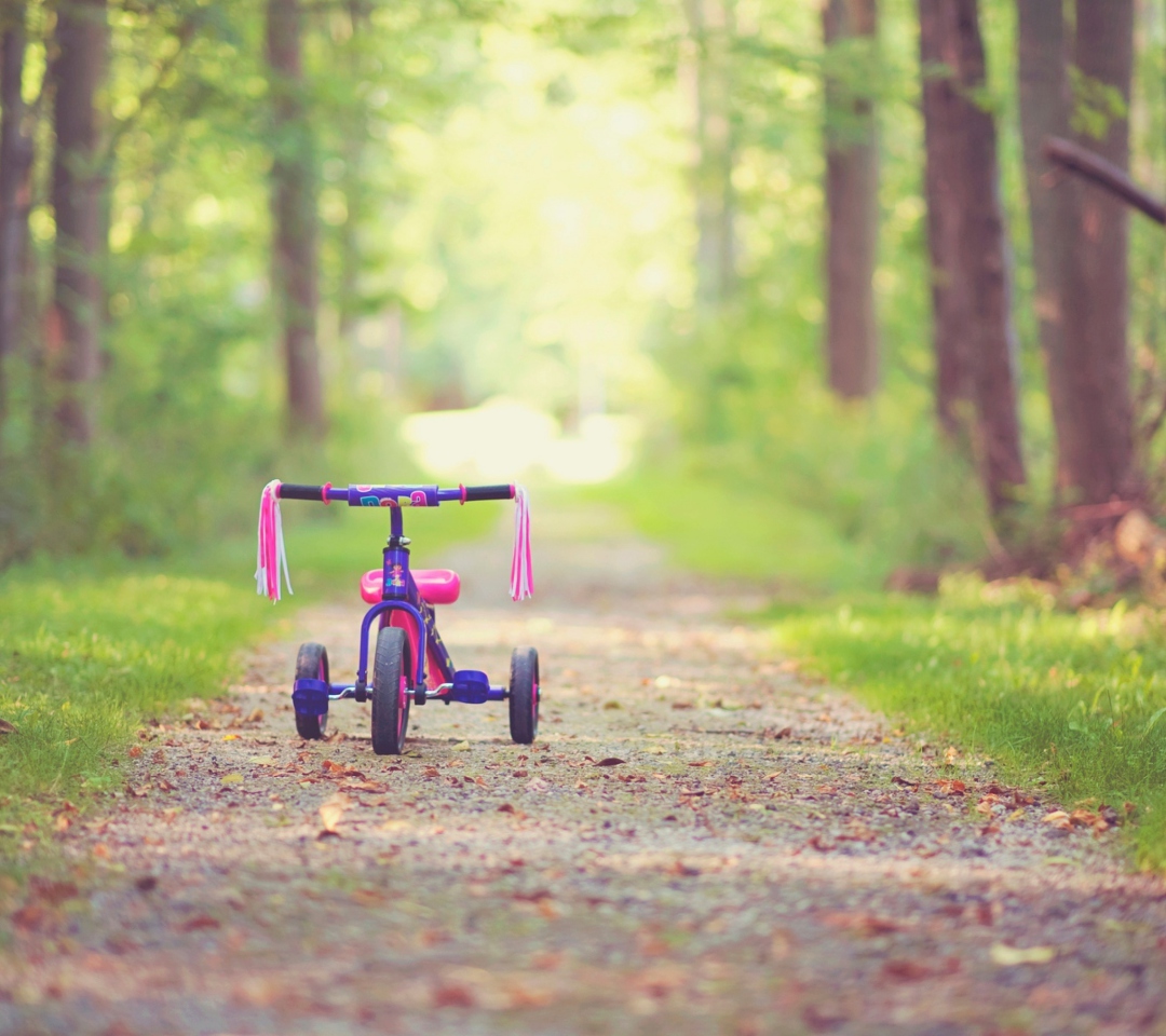 Das Child's Bicycle Wallpaper 1080x960