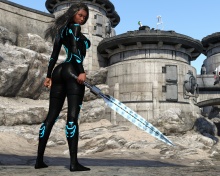 Kendra Warrior with sword screenshot #1 220x176