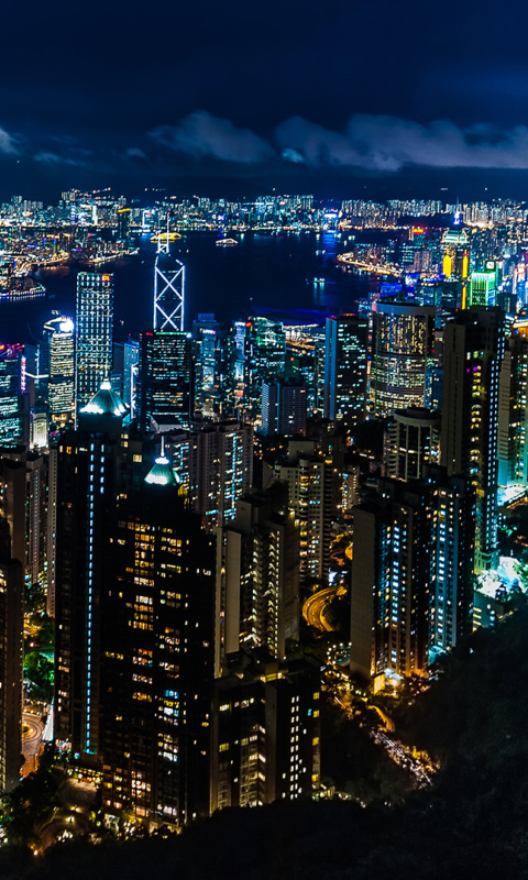 Screenshot №1 pro téma Victoria Peak Hong Kong 480x800