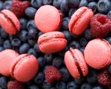 Das Berries Macaron Wallpaper 220x176