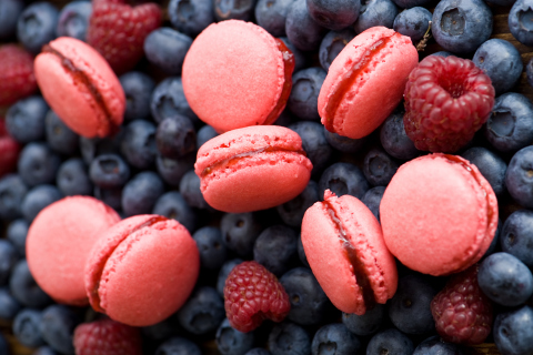 Berries Macaron screenshot #1 480x320