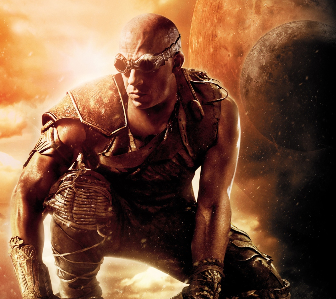 Das Vin Diesel Riddick Movie Wallpaper 1080x960