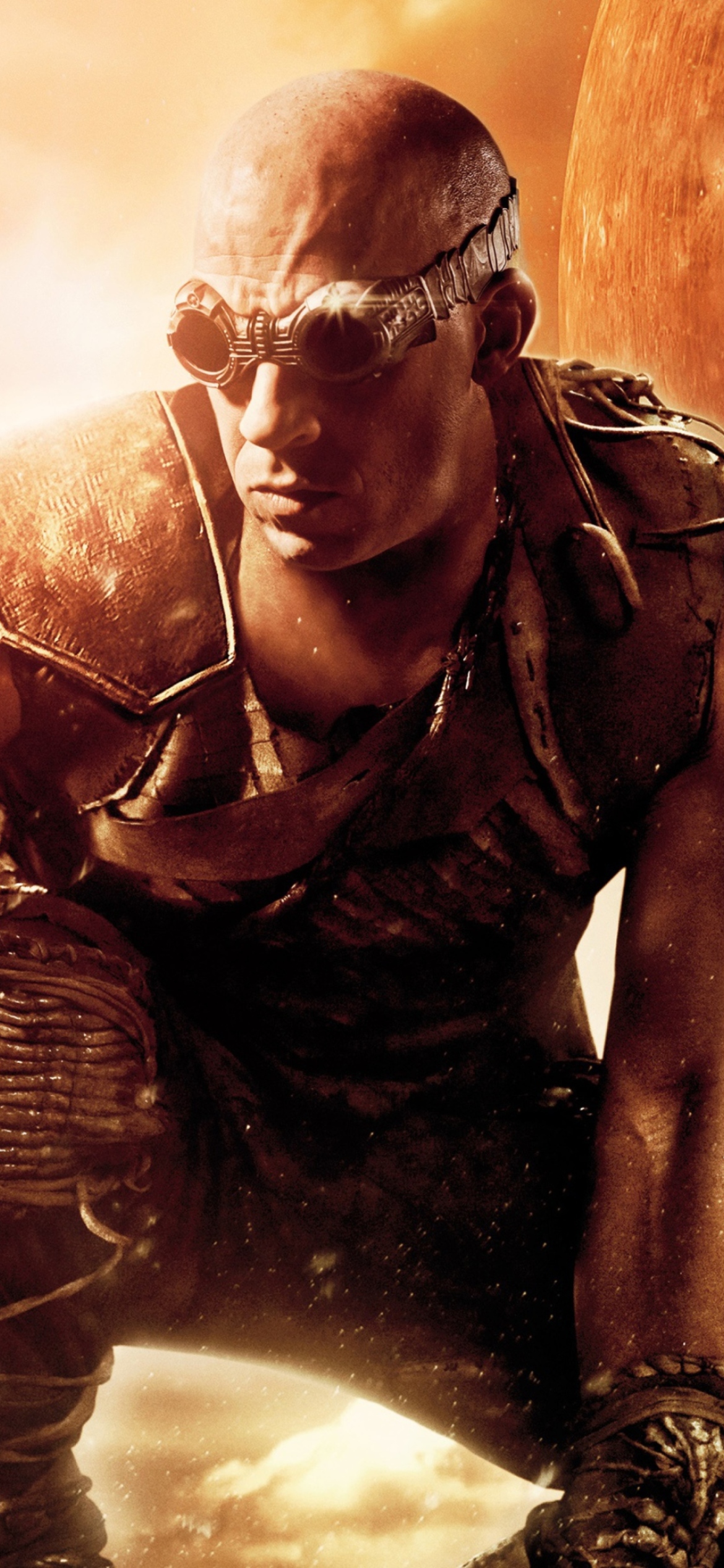 Vin Diesel Riddick Movie wallpaper 1170x2532