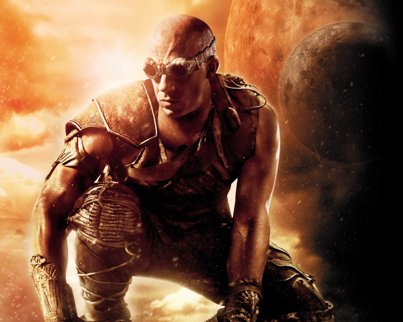 Fondo de pantalla Vin Diesel Riddick Movie 1280x1024