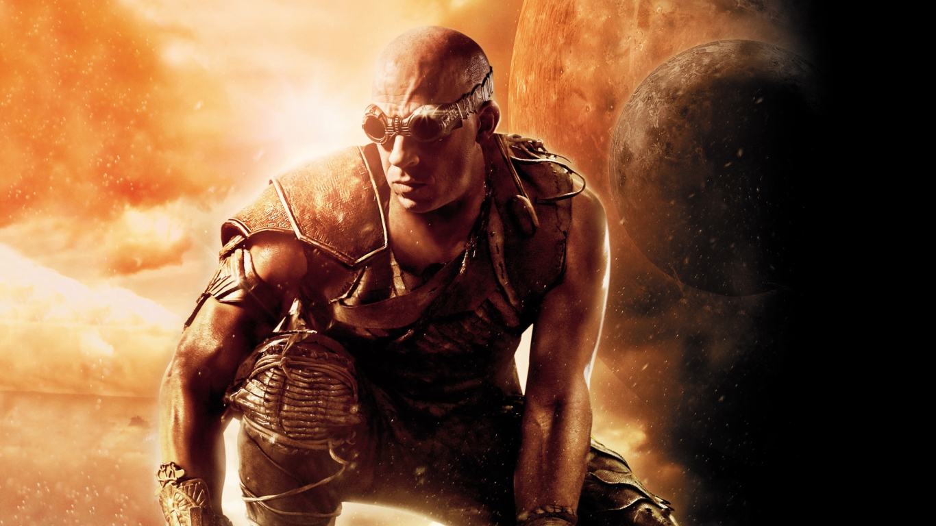 Das Vin Diesel Riddick Movie Wallpaper 1366x768