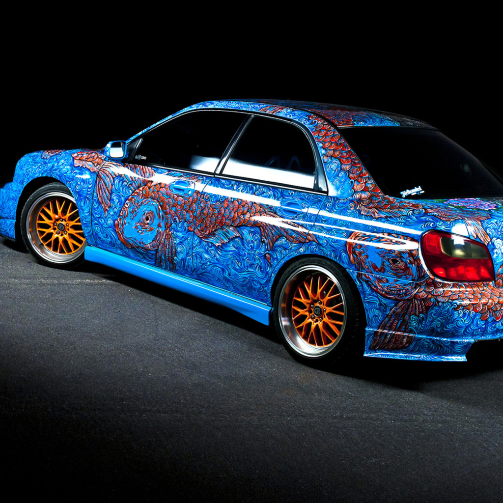 Das Subaru Wrx Sti Wallpaper 1024x1024