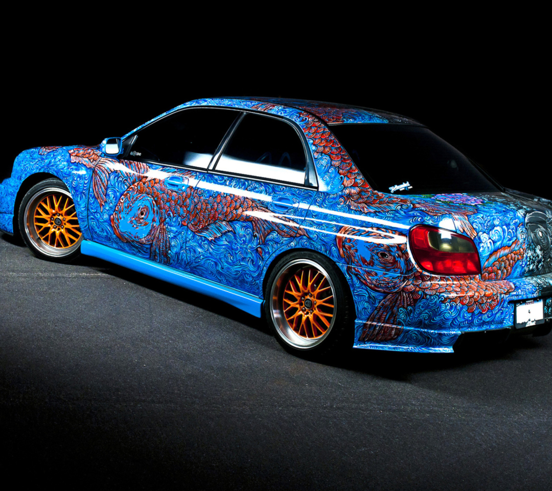Das Subaru Wrx Sti Wallpaper 1080x960