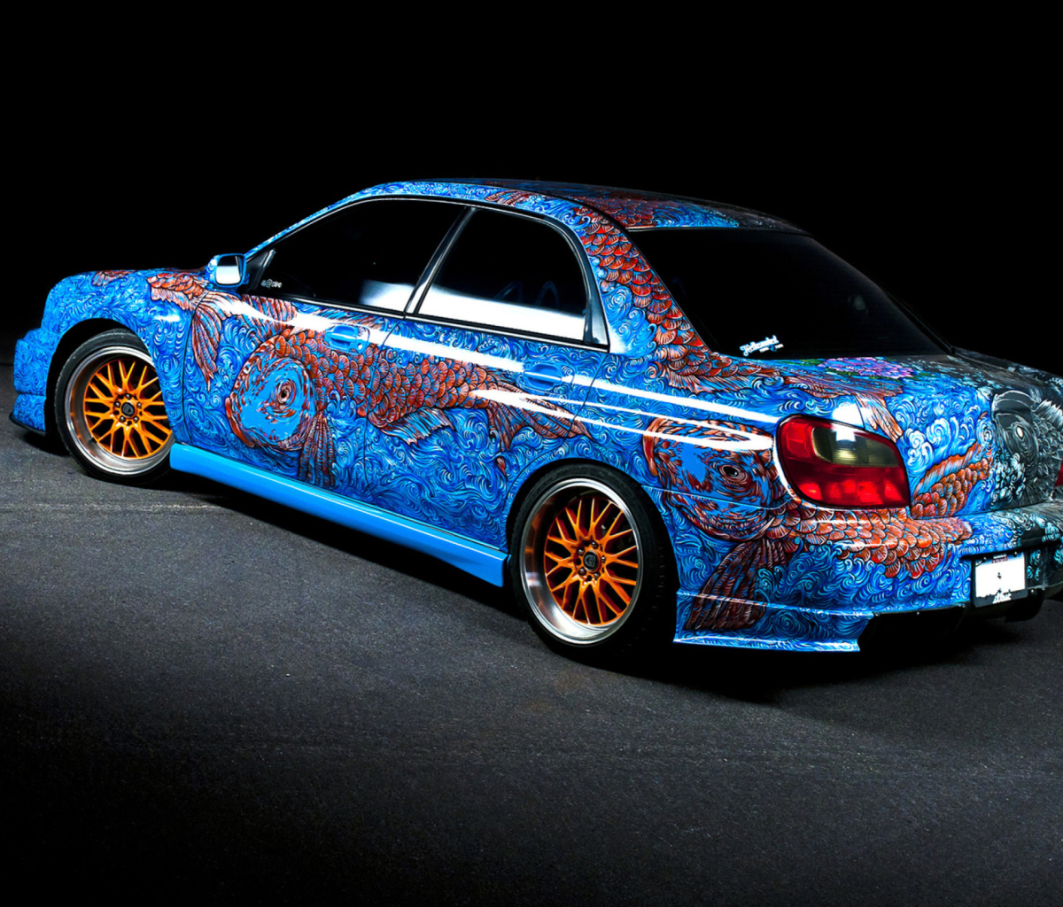 Das Subaru Wrx Sti Wallpaper 1200x1024