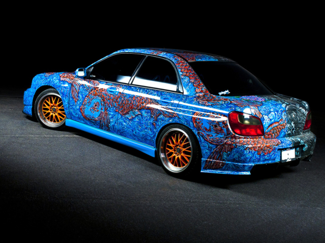 Subaru Wrx Sti wallpaper 640x480