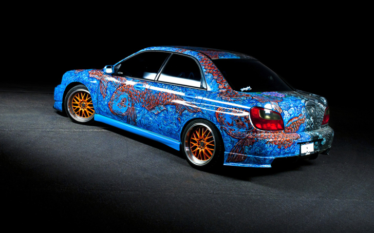 Das Subaru Wrx Sti Wallpaper