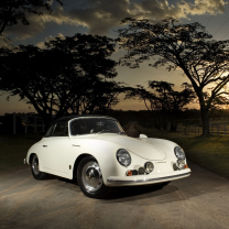 Fondo de pantalla Porsche 356 B Cabriolet Retro Class 208x208