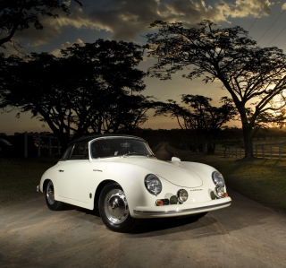 Kostenloses Porsche 356 B Cabriolet Retro Class Wallpaper für 128x128