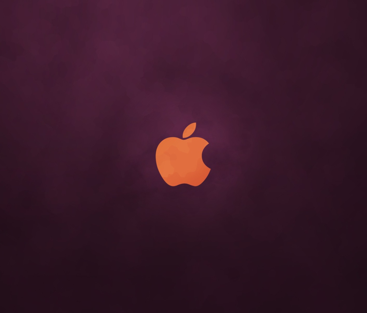 Das Apple Ubuntu Colors Wallpaper 1200x1024