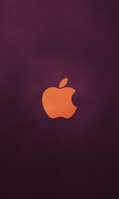 Das Apple Ubuntu Colors Wallpaper 240x400