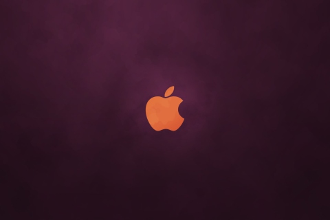Обои Apple Ubuntu Colors 480x320