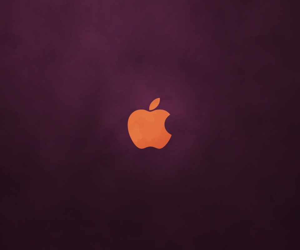 Обои Apple Ubuntu Colors 960x800
