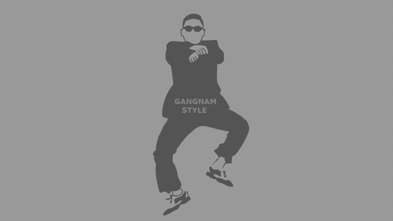 Gangnam Style wallpaper 1366x768