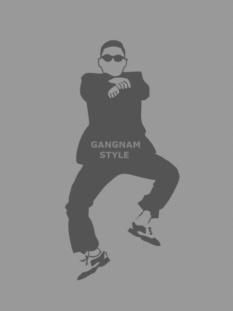 Das Gangnam Style Wallpaper 480x640
