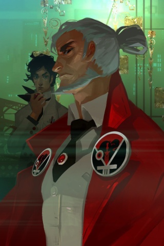 Das Transistor Video Game Wallpaper 320x480