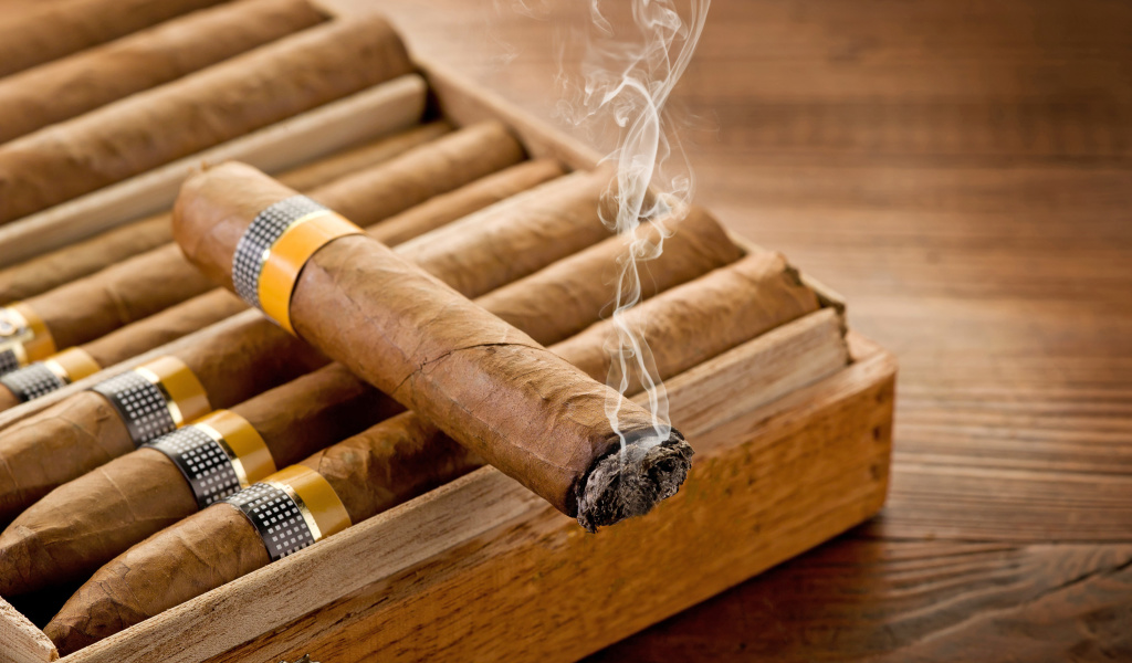 Fondo de pantalla Cuban Cigar Cohiba 1024x600