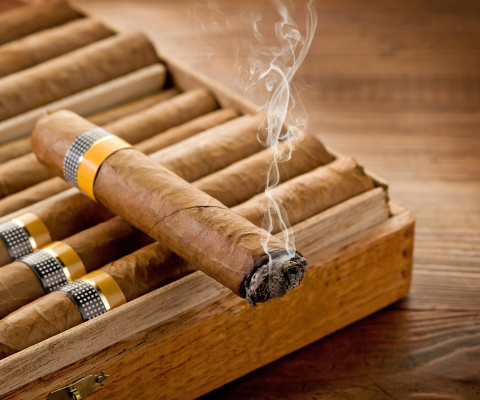 Cuban Cigar Cohiba wallpaper 480x400