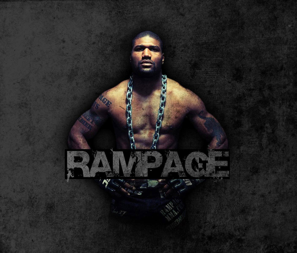 Screenshot №1 pro téma Quinton Jackson Rampage MMA fighting 1200x1024