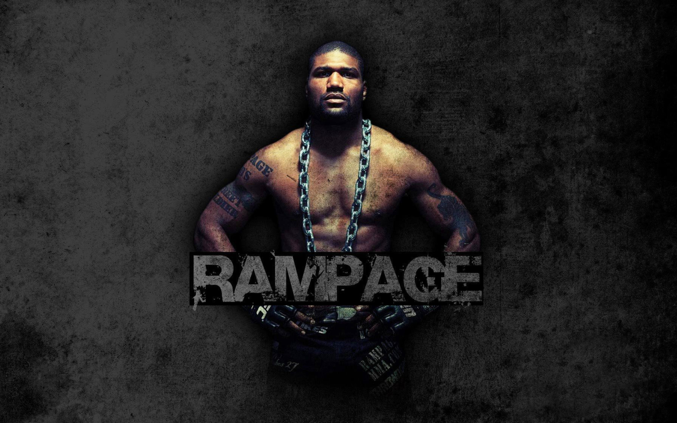 Quinton Jackson Rampage MMA fighting wallpaper 2560x1600