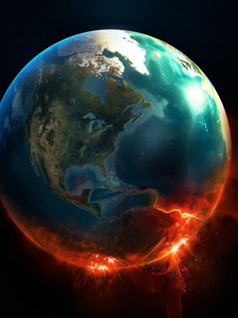 Flashing Earth screenshot #1 480x640