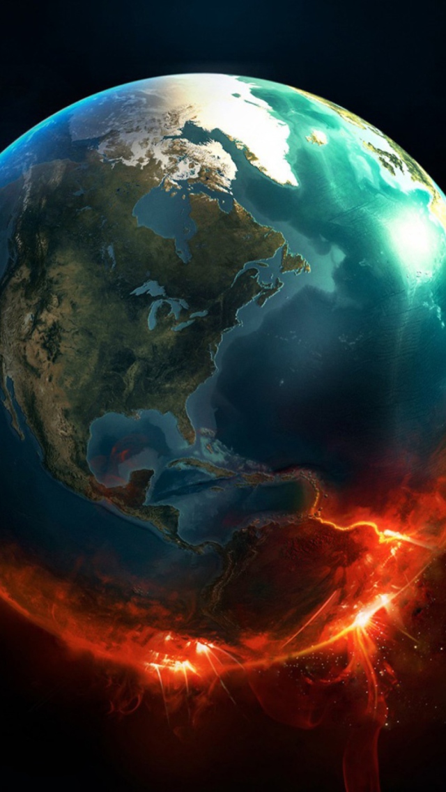 Flashing Earth screenshot #1 640x1136