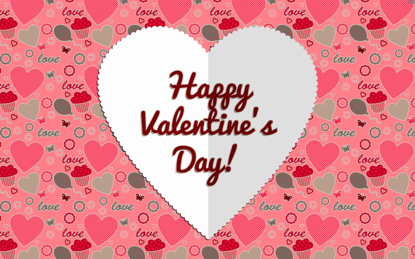 Sfondi Happy Valentine Day Greeting 1440x900