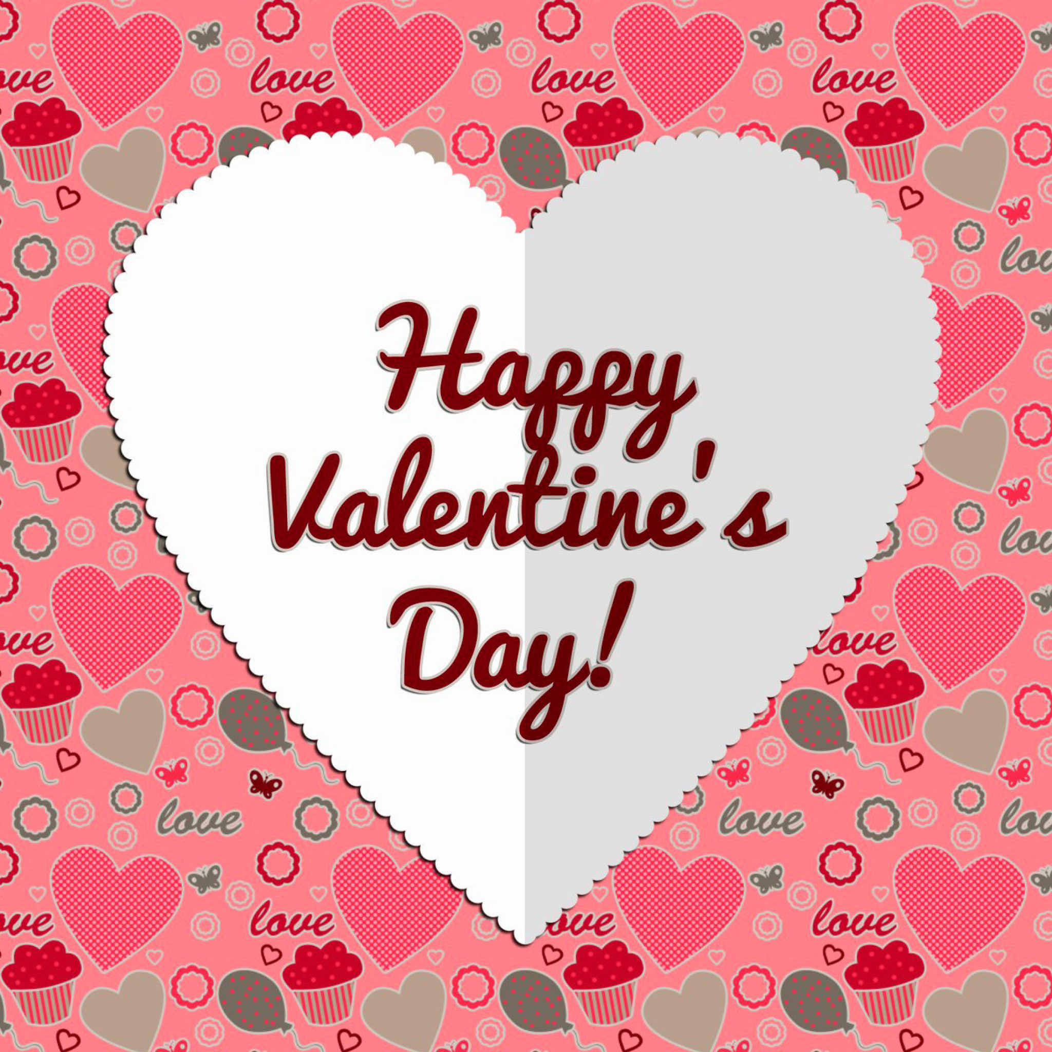 Screenshot №1 pro téma Happy Valentine Day Greeting 2048x2048