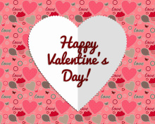 Обои Happy Valentine Day Greeting 220x176