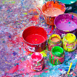 Paintings for Holi Festival - Fondos de pantalla gratis para 208x208