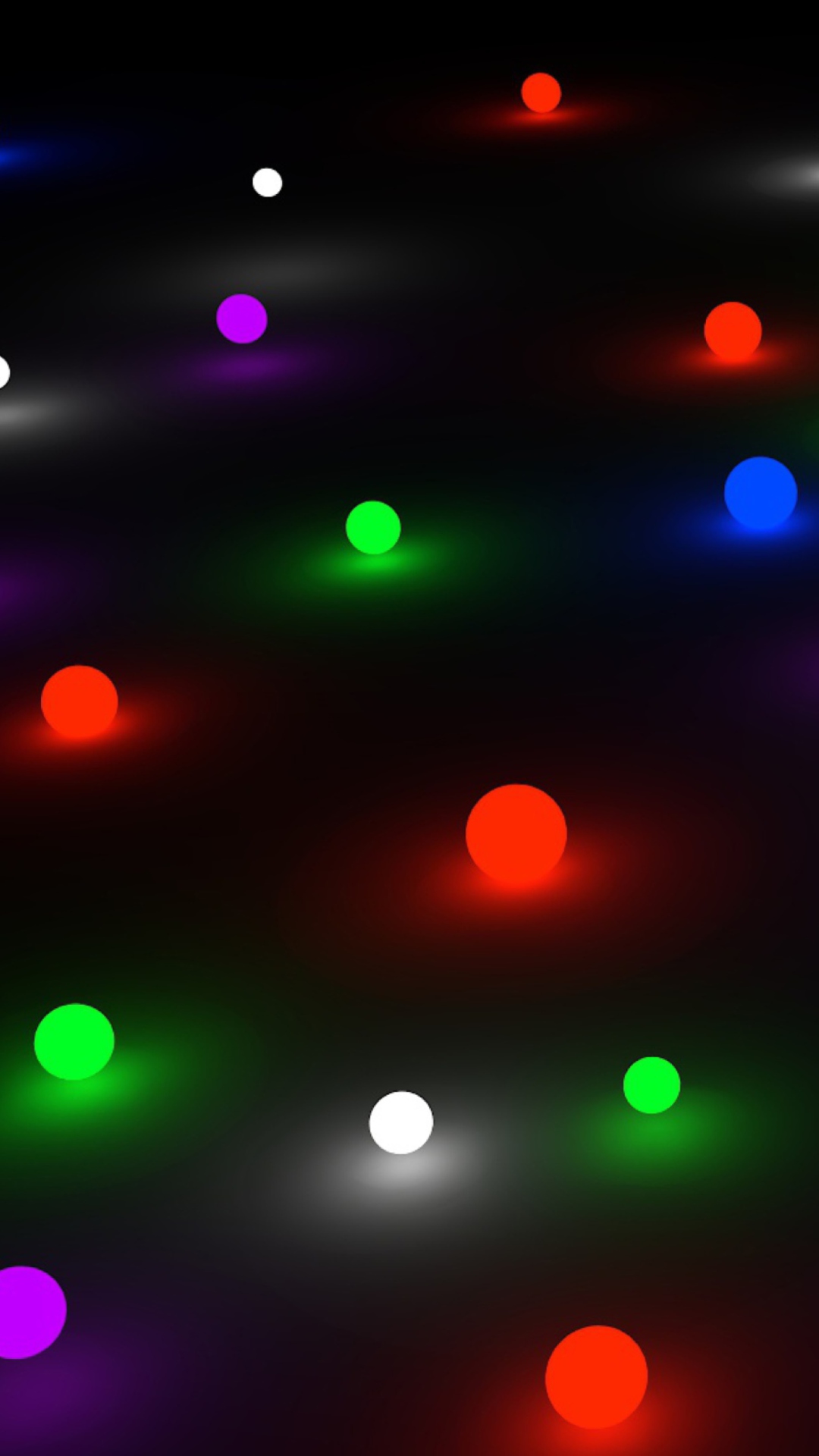 Glow Marbles wallpaper 1080x1920