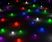 Screenshot №1 pro téma Glow Marbles 176x144
