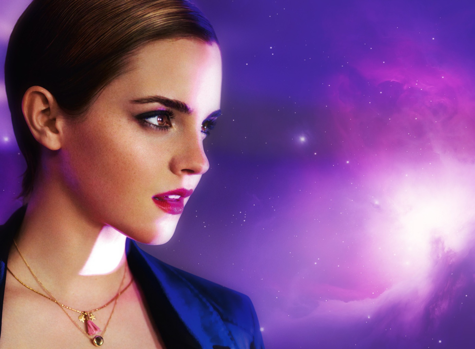 Обои Emma Watson In Lancome 1920x1408