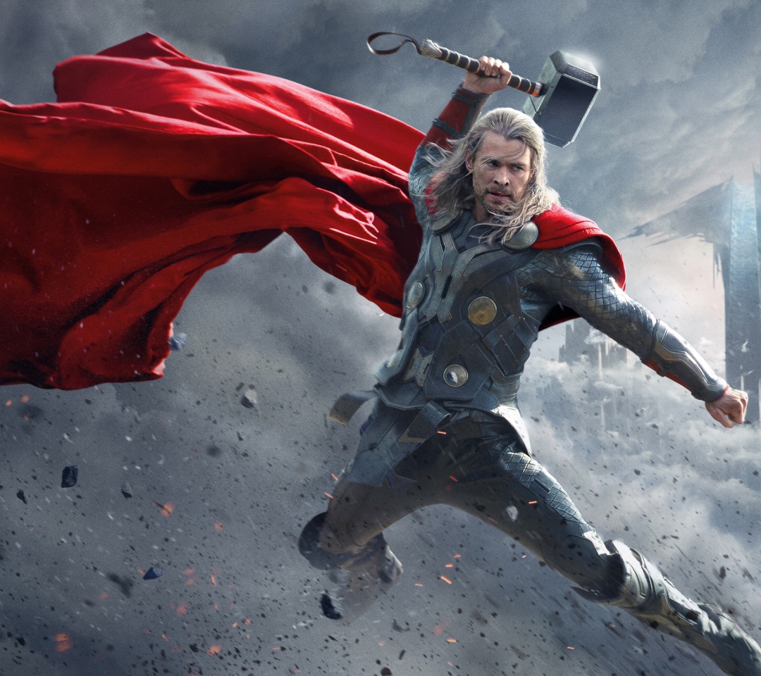 Das 2013 Thor The Dark World Wallpaper 1080x960