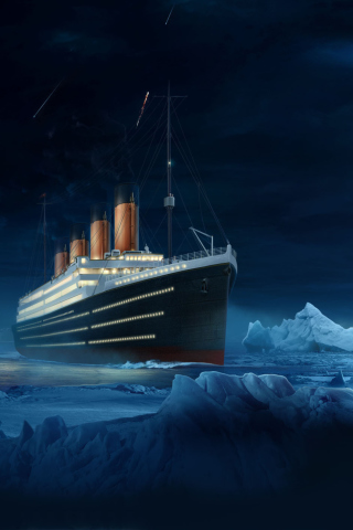Fondo de pantalla Titanic 320x480