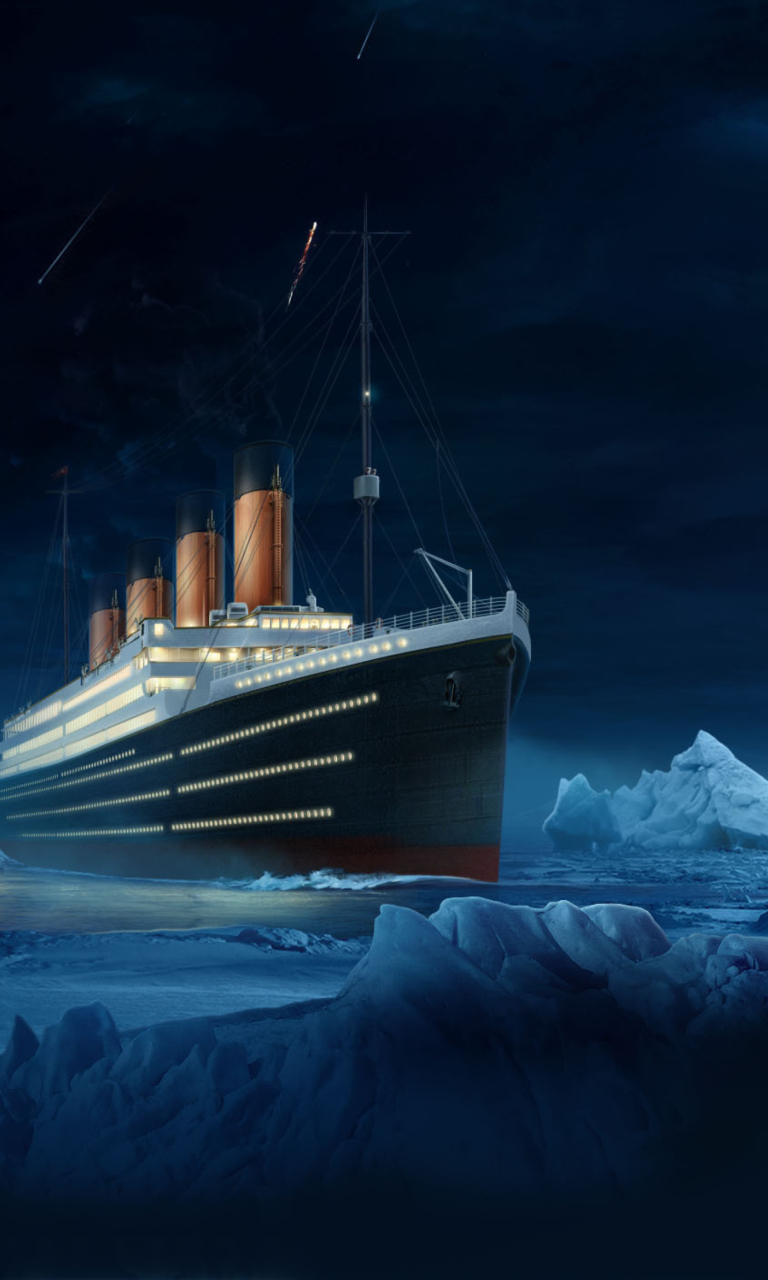 Fondo de pantalla Titanic 768x1280