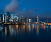 Das Vancouver Night Wallpaper 176x144