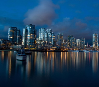 Vancouver Night - Obrázkek zdarma pro iPad Air