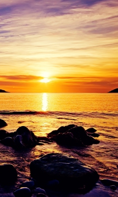 Golden Sunrise Beach screenshot #1 240x400