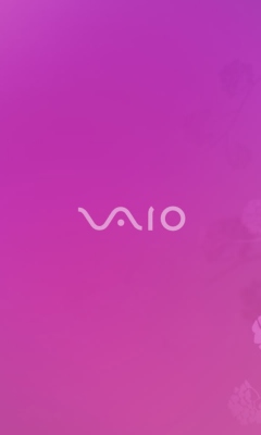 Das Sony VAIO Laptop Wallpaper 240x400