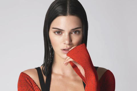 Обои Kendall Jenner for Vogue 480x320