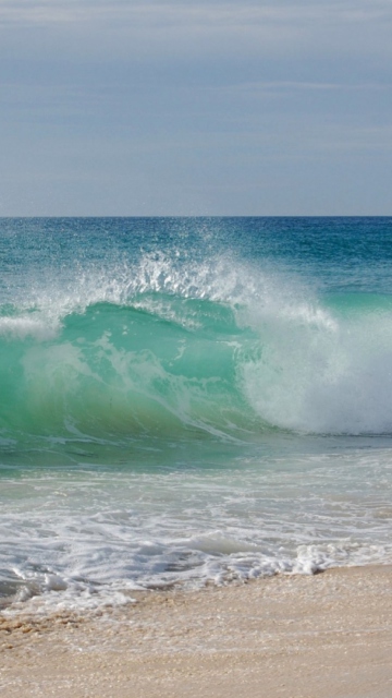 Blue Ocean Waves screenshot #1 360x640
