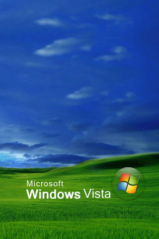 Screenshot №1 pro téma Vista Wallpaper 320x480