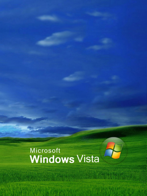 Vista Wallpaper screenshot #1 480x640