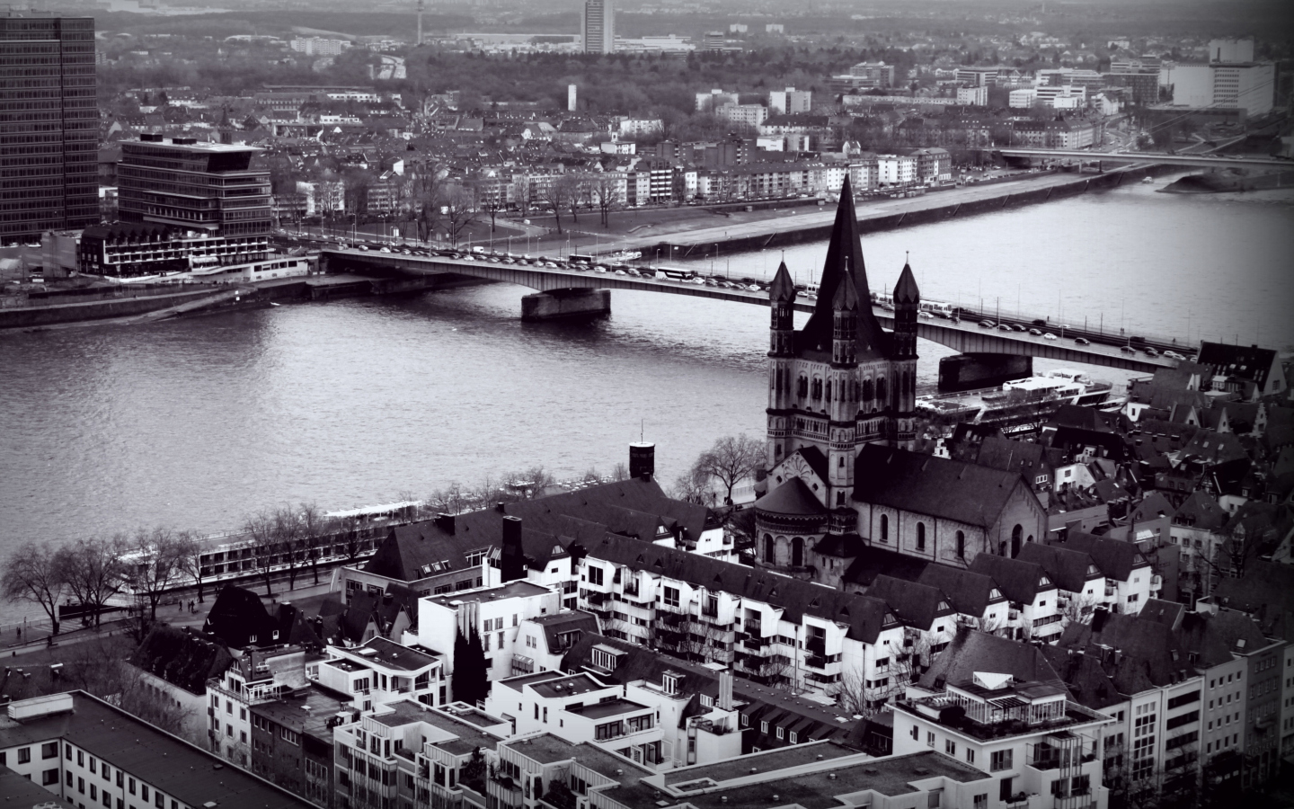 Koln View wallpaper 1440x900