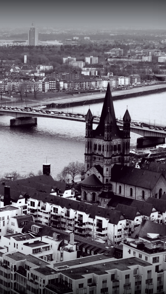 Koln View wallpaper 640x1136